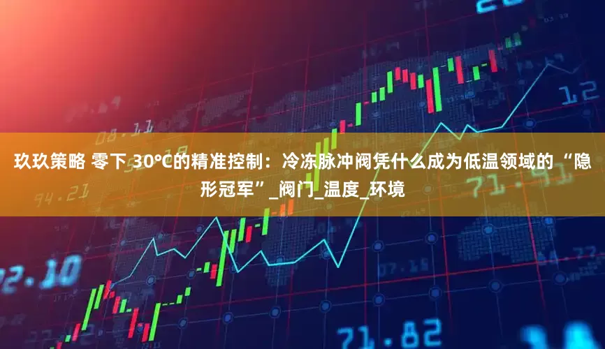 玖玖策略 零下 30℃的精准控制：冷冻脉冲阀凭什么成为低温领域的 “隐形冠军”_阀门_温度_环境